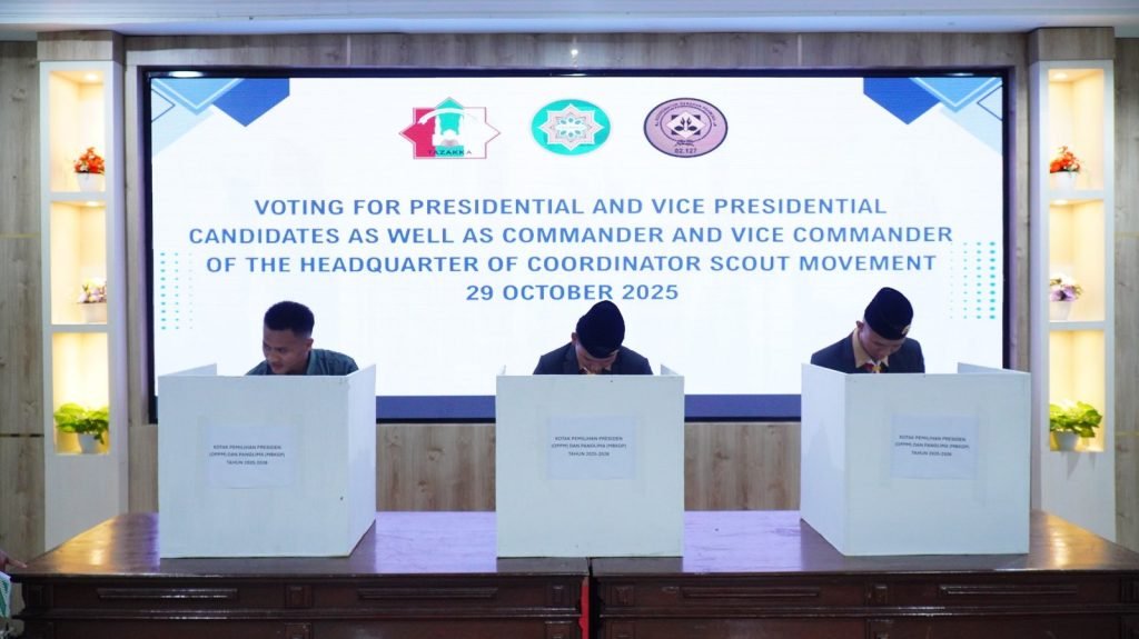 TAZAKKA GELAR PEMILIHAN UMUM PRESIDEN OPPM DAN PANGLIMA MABES KGP